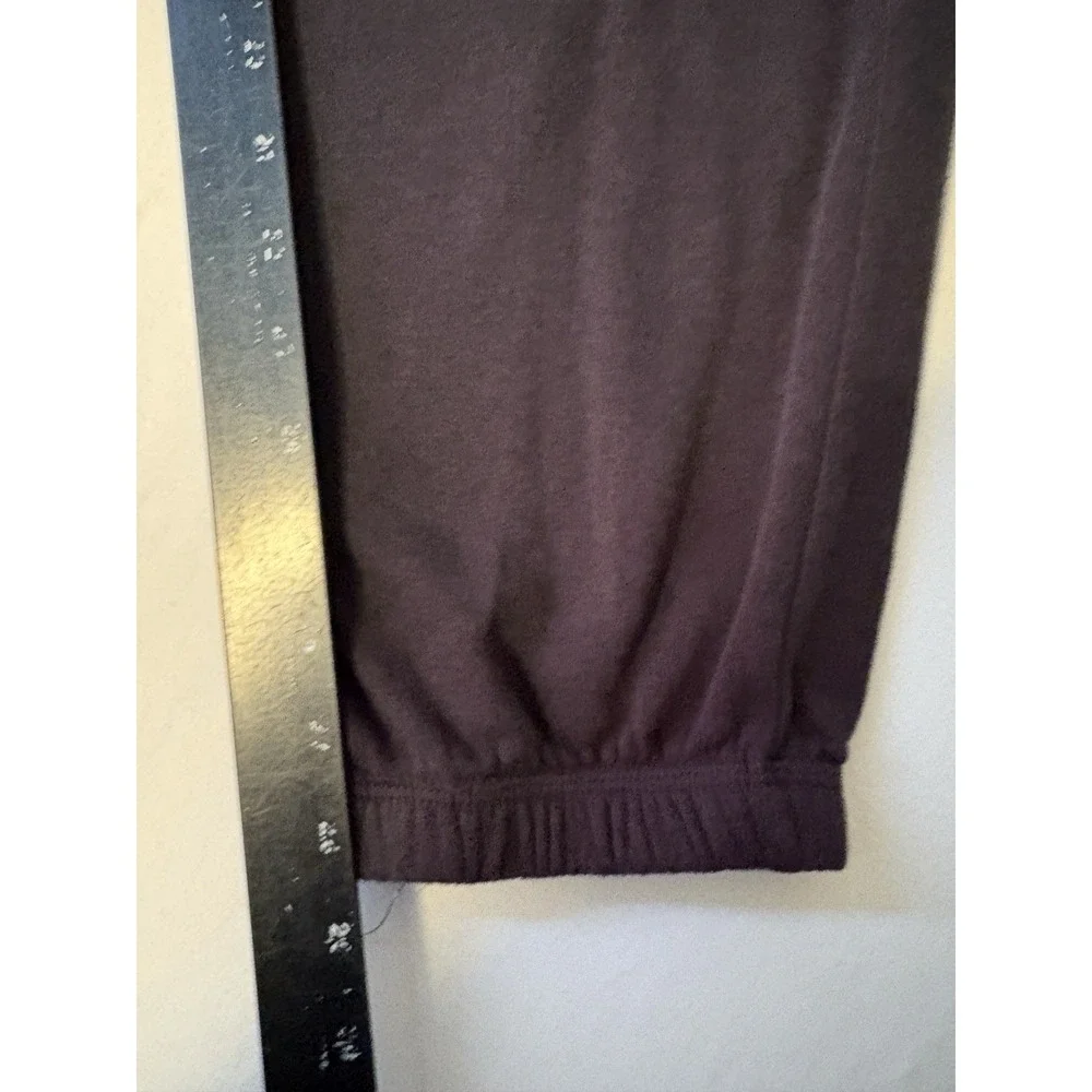 Nike Fleece Joggers Pants Women's Size Small Black Tapered Pockets 803660-010